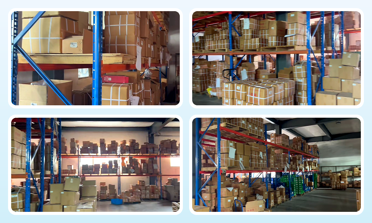 Packaging warehouse cartons and shipping preparation