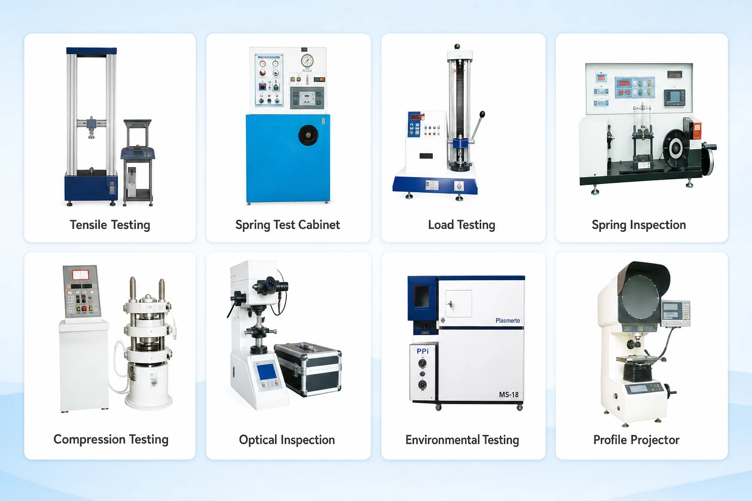 Spring inspection and quality testing equipment