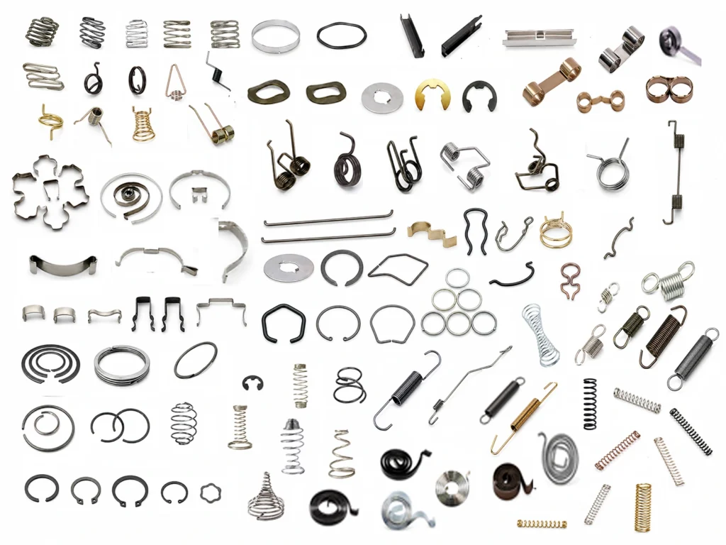 QIFENG precision spring categories and custom spring product range