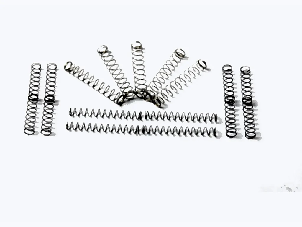 Automotive spring product assortment for starters generators and shock absorbers