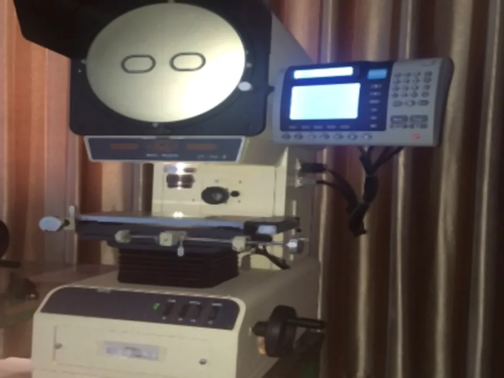 Profile projector used for spring inspection