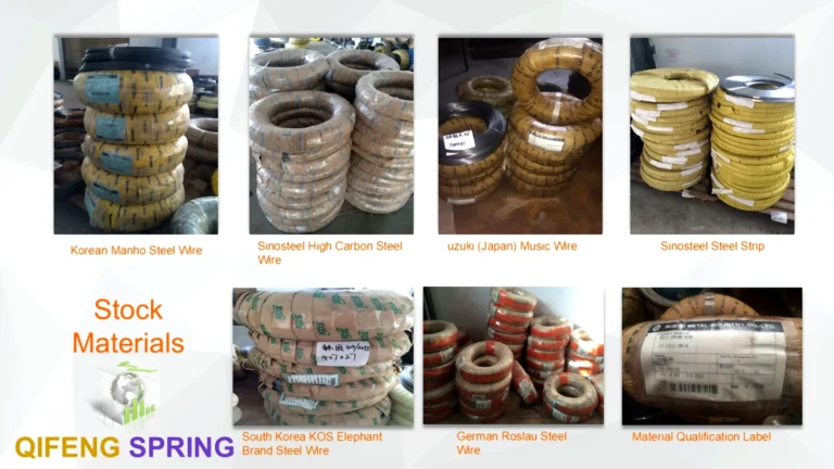 Stock materials collage