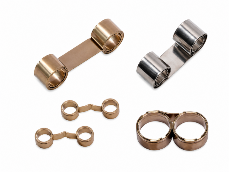 Custom constant force springs and coiled strip springs